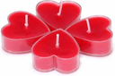 Multicolor Heart Tealight Candle 6Piece